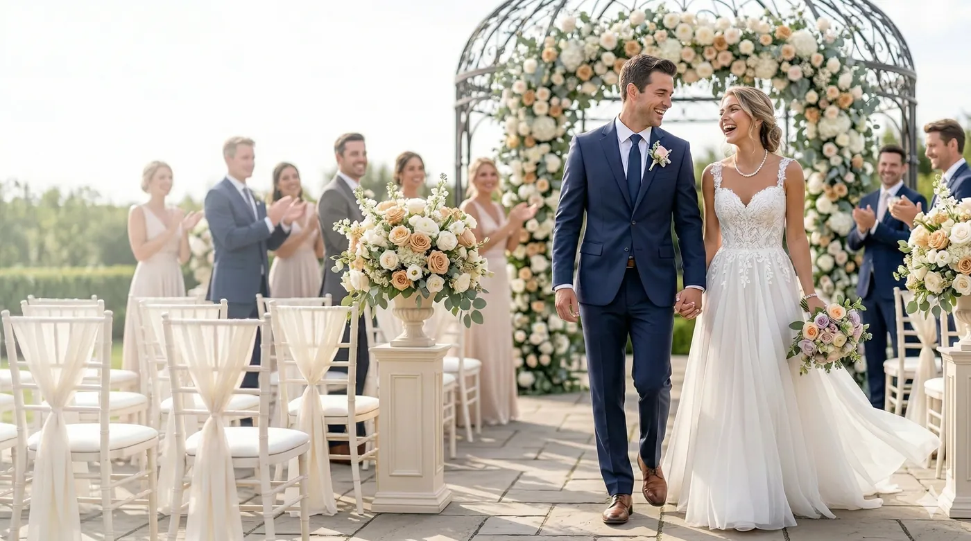 Elegant wedding celebration